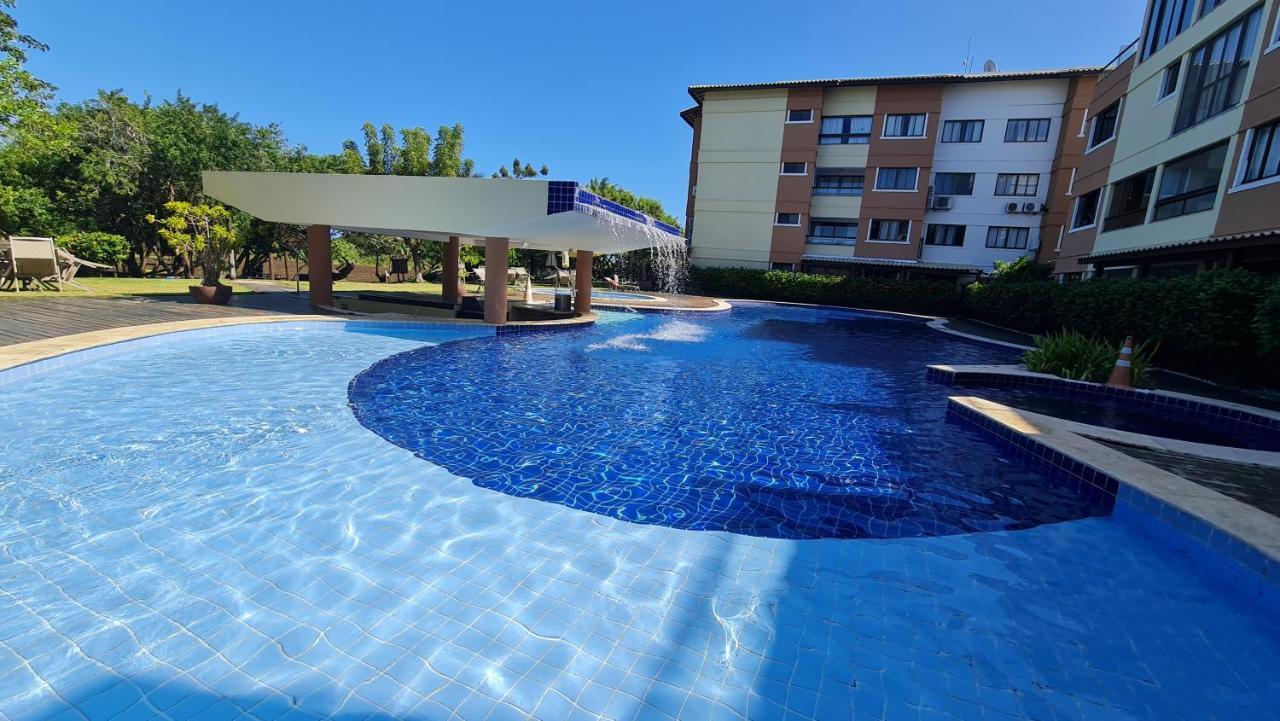 Apartamento Espetacular Na Melhor Praia Da Bahia, Guarajuba E Uma Das Unicas Praias Com Selo Azul Do Brasil -Luxo, Lazer, Diversao E Tranquilidade! Projetado Para Que Voce Tenha A Melhor Experiencia Em Hospedagem - Condominio Tipo Resort, O Mais Proc Camacari Bagian luar foto